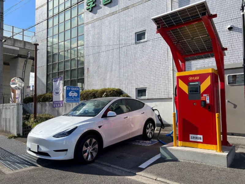 EV急速充電スタンド設置実績 道の駅・商業施設